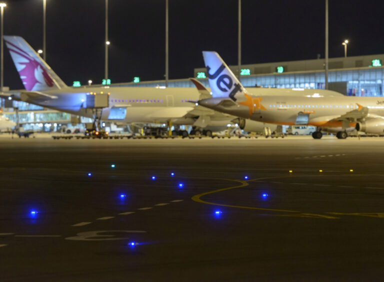 Adelaide-Airport-Taxiway-Lighting