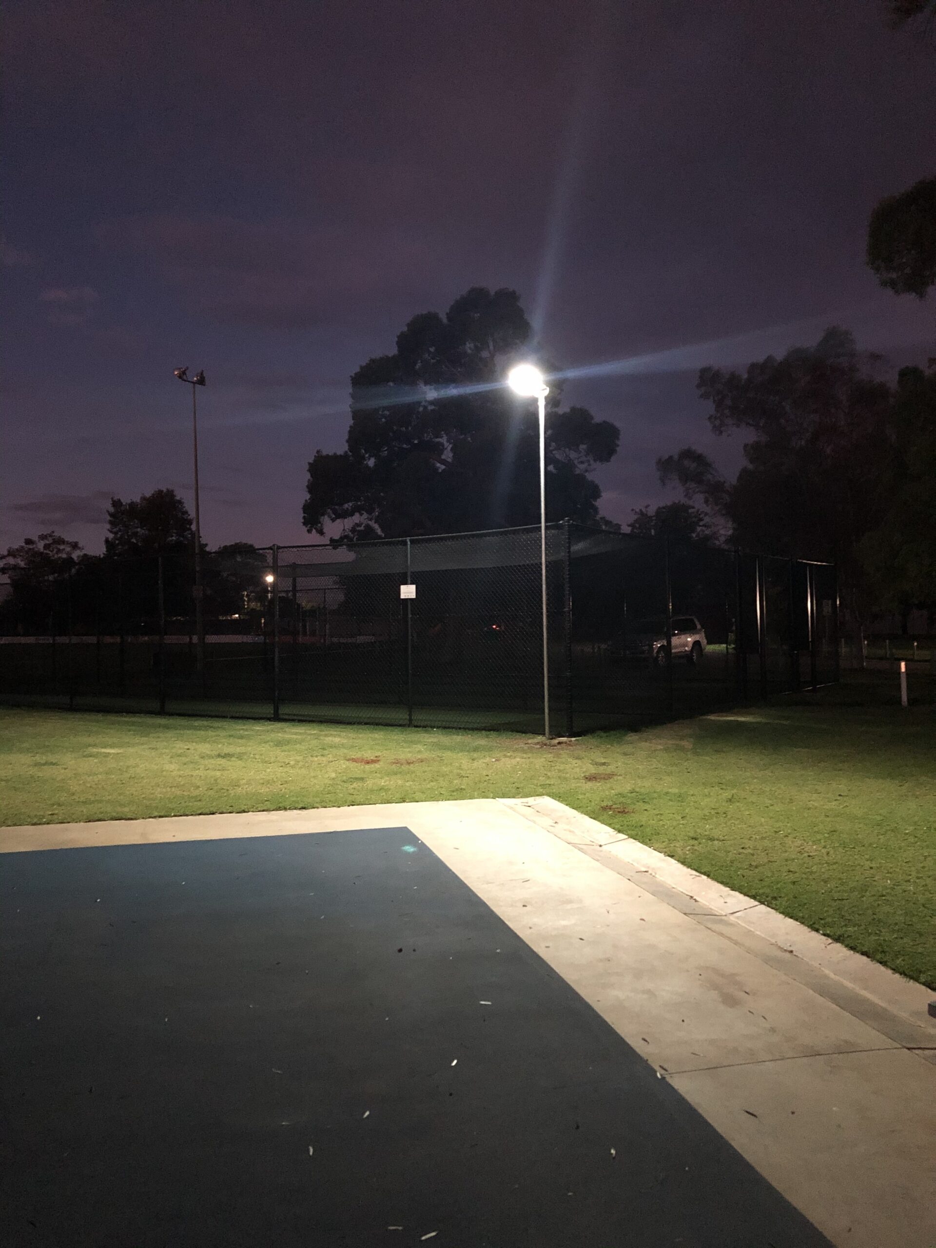 Cricket Club Car Park Lighting