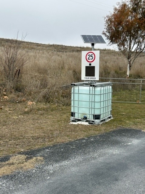 Omya Radar Speed Sign Project