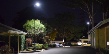 Blade Range Solar Lighting